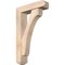 Ekena Millwork Legacy Craftsman Smooth Bracket w/ Offset Brace, Douglas Fir, 5 1/2"W x 20"D x 32"H BKT0604X20X32LEC04SDF - alternate 1